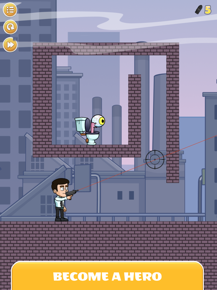 Eye Attack Toilet Monster War