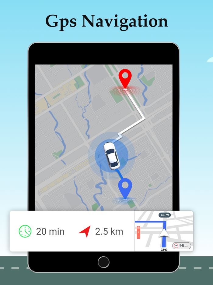 GPS Navigation App