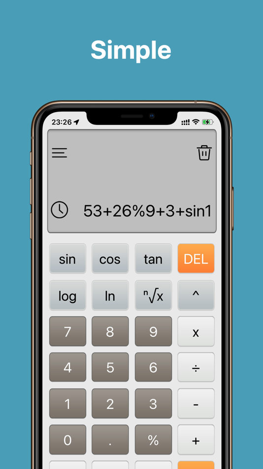 #1. Scientific Calculator RedCrab (iOS) 来自: 少泽 梁