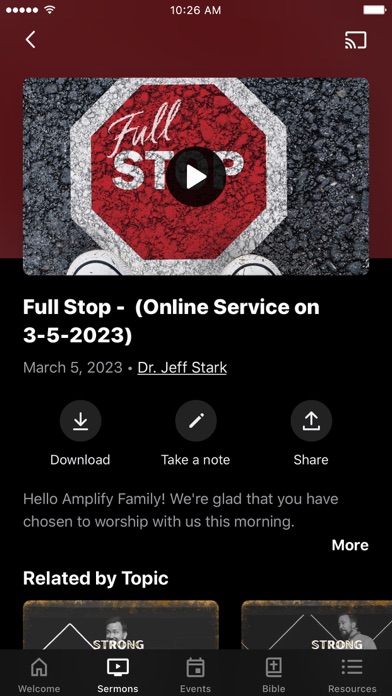 Amplify Church NC Screenshot