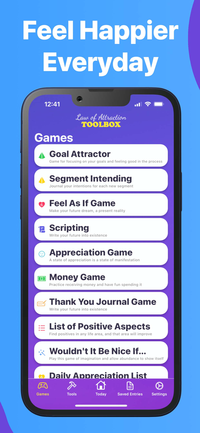 Law of Attraction Toolbox App