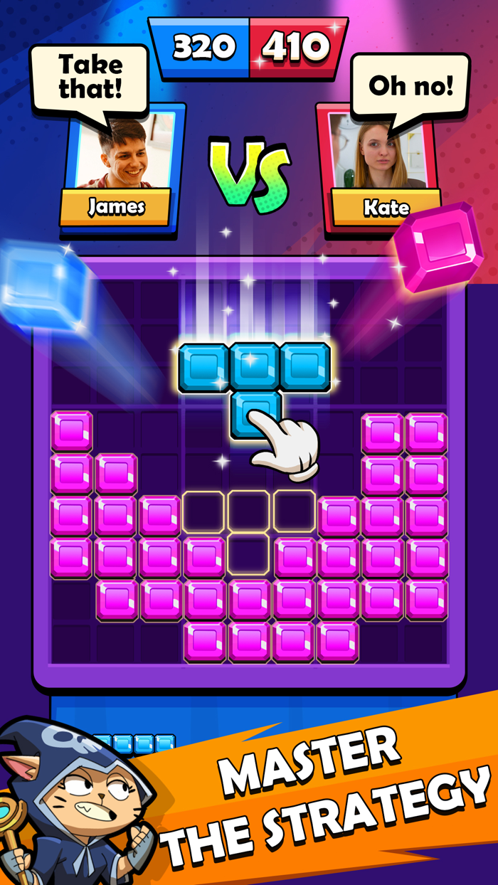 Block Heads  Puzzle 2 Player