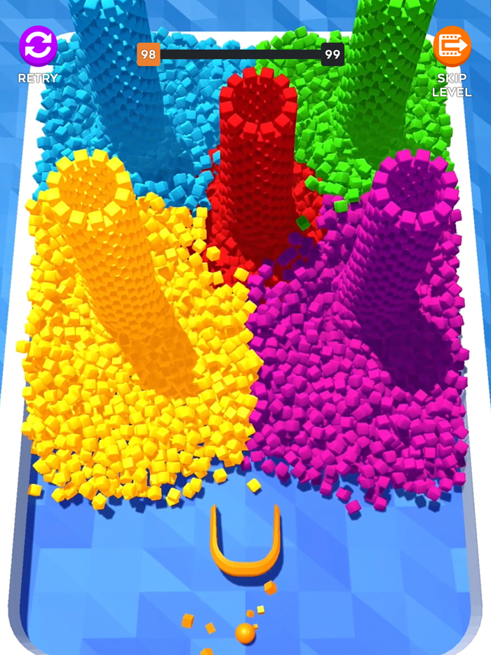 Collect Cubes - ASMR Puzzle