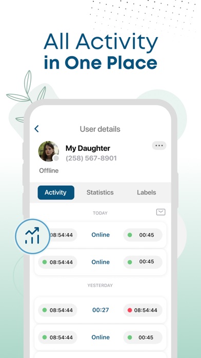 Eva: WA Family Online Tracker Screenshot