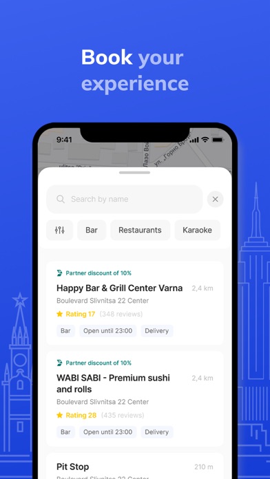 W2C: Services, Places, Taxi Screenshot