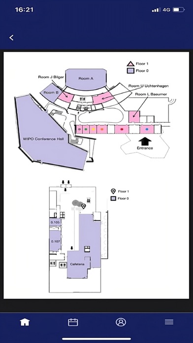 WIPO Events Screenshot