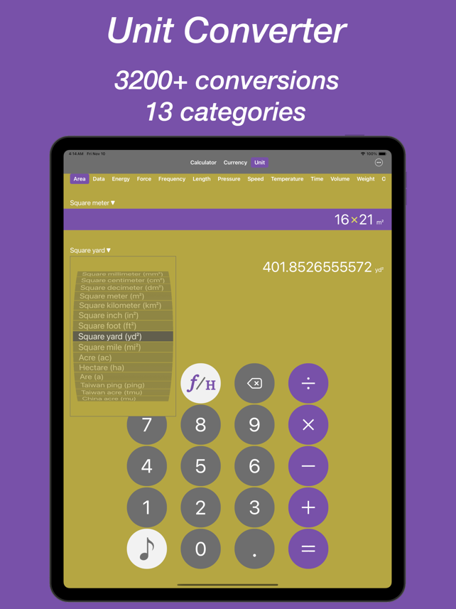 Calculator - Currency - Unit Screenshot