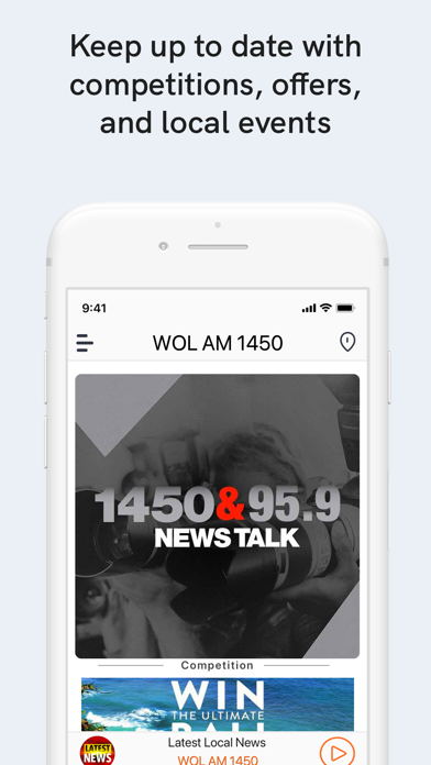 WOL AM 1450 Screenshot