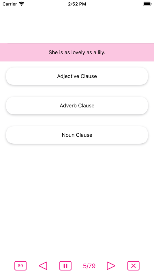 #5. GrammarExpress Clause Analysis (iOS) 由: Webrich Software Limited