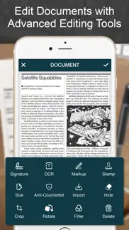 scanner - pdf document scan iphone screenshot 3