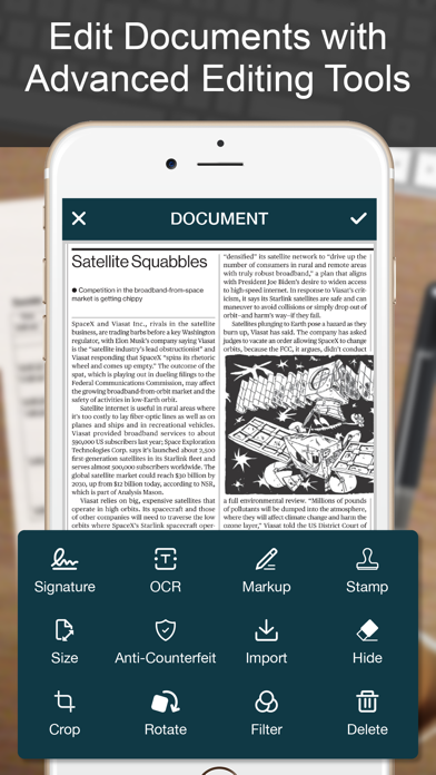 SCANNER - PDF Document Scan screenshot 3