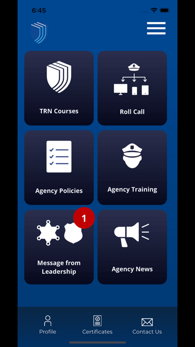 TRN App Screenshot