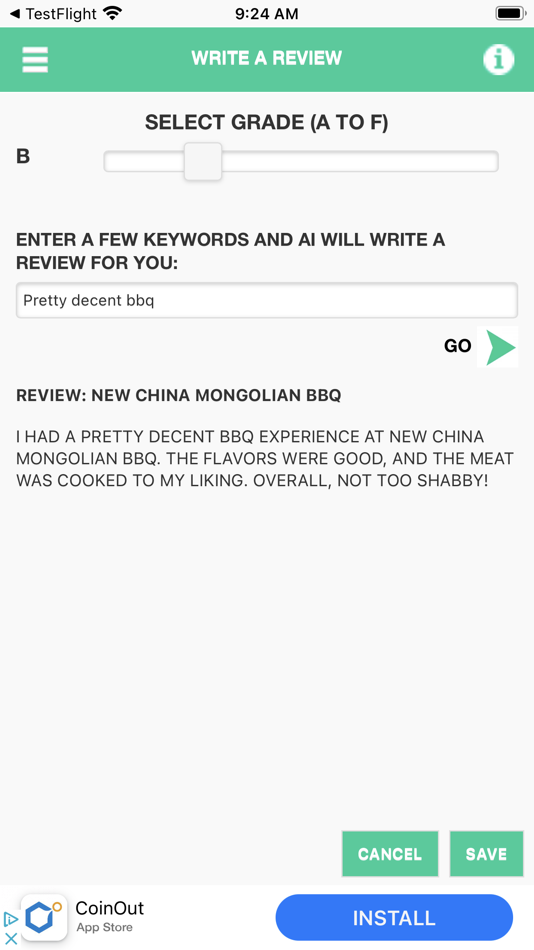 #5. No Dining Curves (iOS) 由: Vanguard Info Tech, LLC