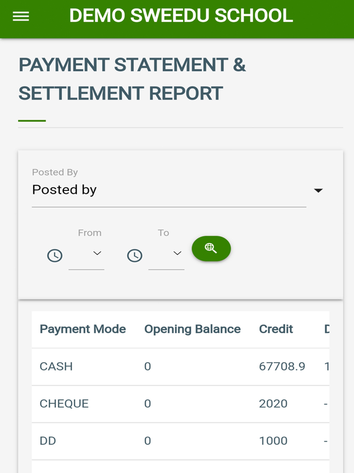 Sweedu Administration App