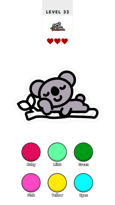 Color Mixing Puzzle Screenshot