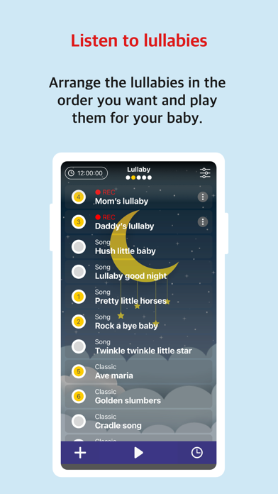 Lullaby for my baby Screenshot