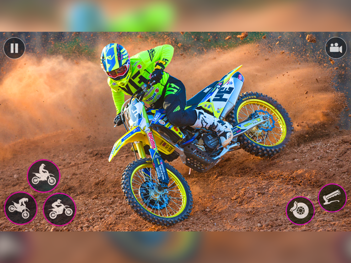 MX Dirt Bikes Motorcycle Games