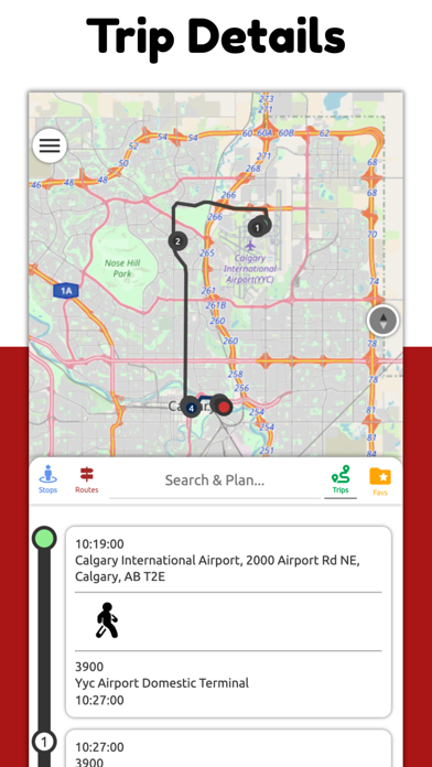 Calgary Transit RT Screenshot