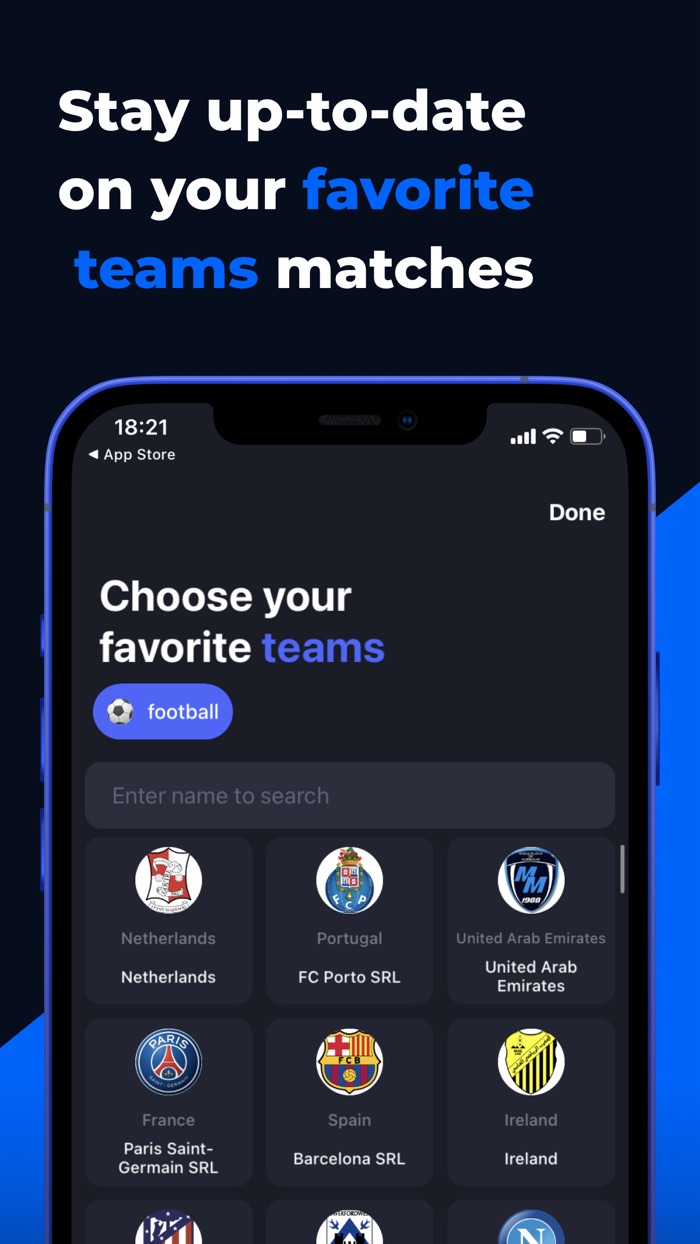 MoreScore Sports Results