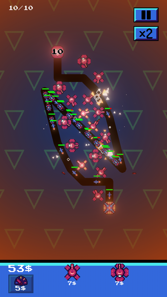 #5. OverclockeTD (iOS) By: Jonas Krucher