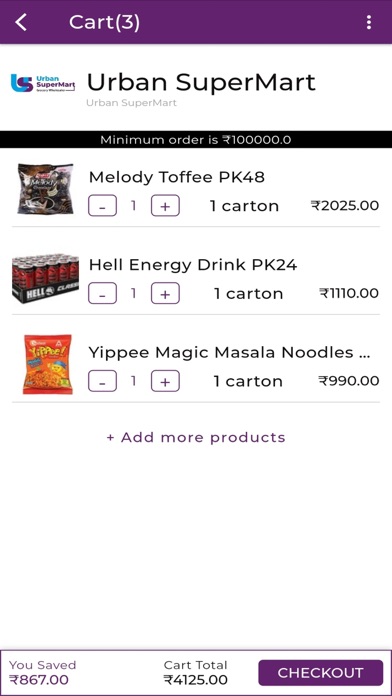 Urban SuperMart - Wholesale Screenshot
