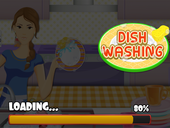 Cleanser Dish Washing Games