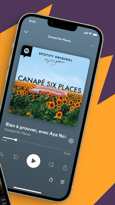 Screenshot #2 pour Spotify : Musique et podcasts