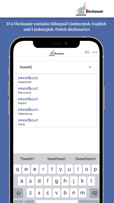 D'n Dictionair Screenshot