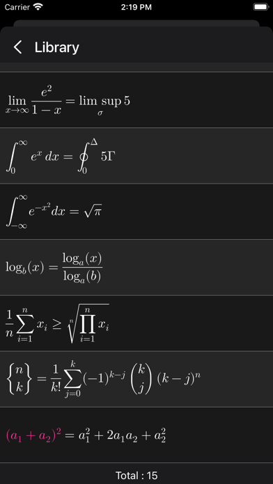 Latex Equation Editorのおすすめ画像3