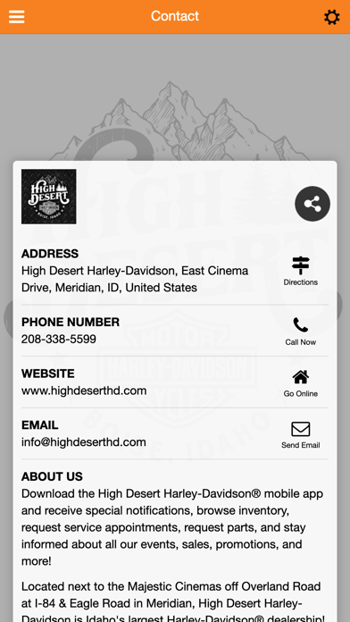 Screenshot #2 pour High Desert Harley-Davidson®