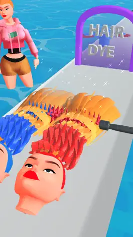 Game screenshot Hair Curl : Party Makeover hack