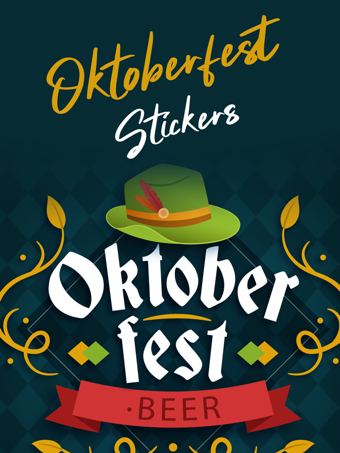 Oktoberfest Festival Stickers