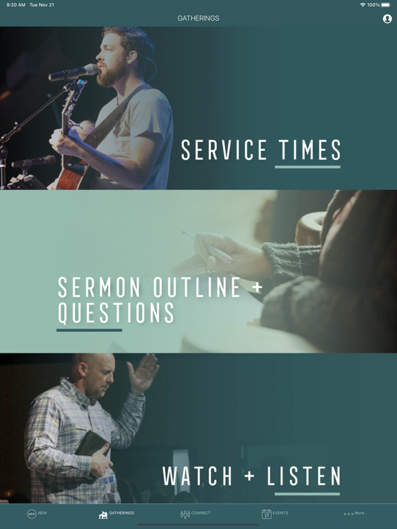 Hillside Fellowship iPad screenshot 2 - Lifestyle app