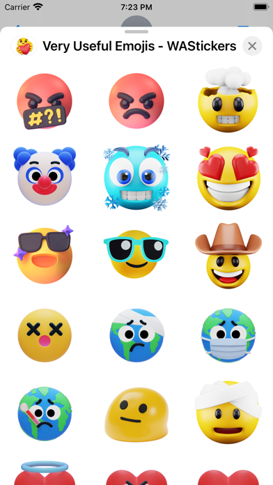 Very Useful Emojis - WASticker Screenshot