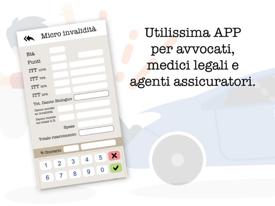 Screenshot #5 pour Calcolo Danno Biologico