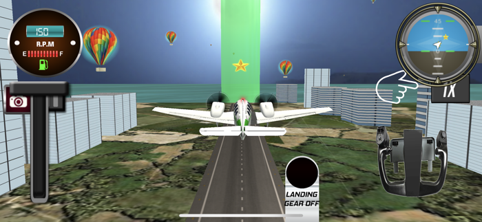 Ticked Down For Safe Landing