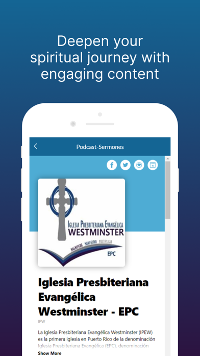 Igl Presbiteriana Westminster Screenshot