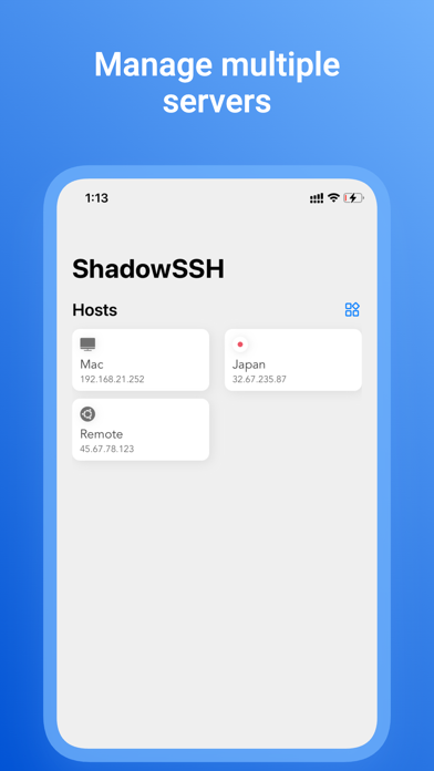 ShadowSSH - Simple&Easy Clientのおすすめ画像1