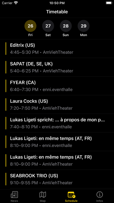 moers festival Screenshot
