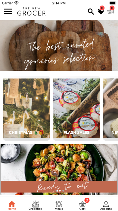 The New Grocer: Online Grocery Screenshot