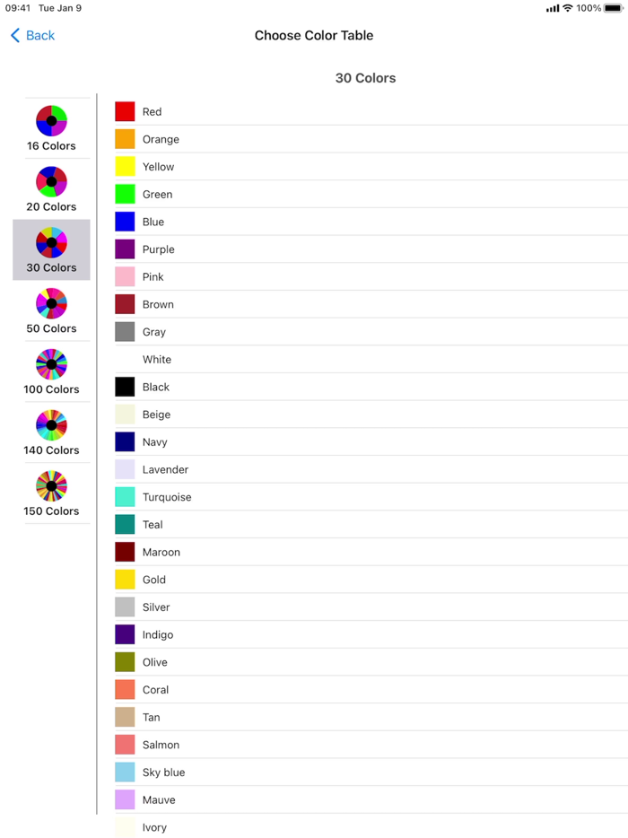 Color Name Recognizer Camera