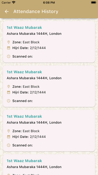 Miqaat HR System Screenshot