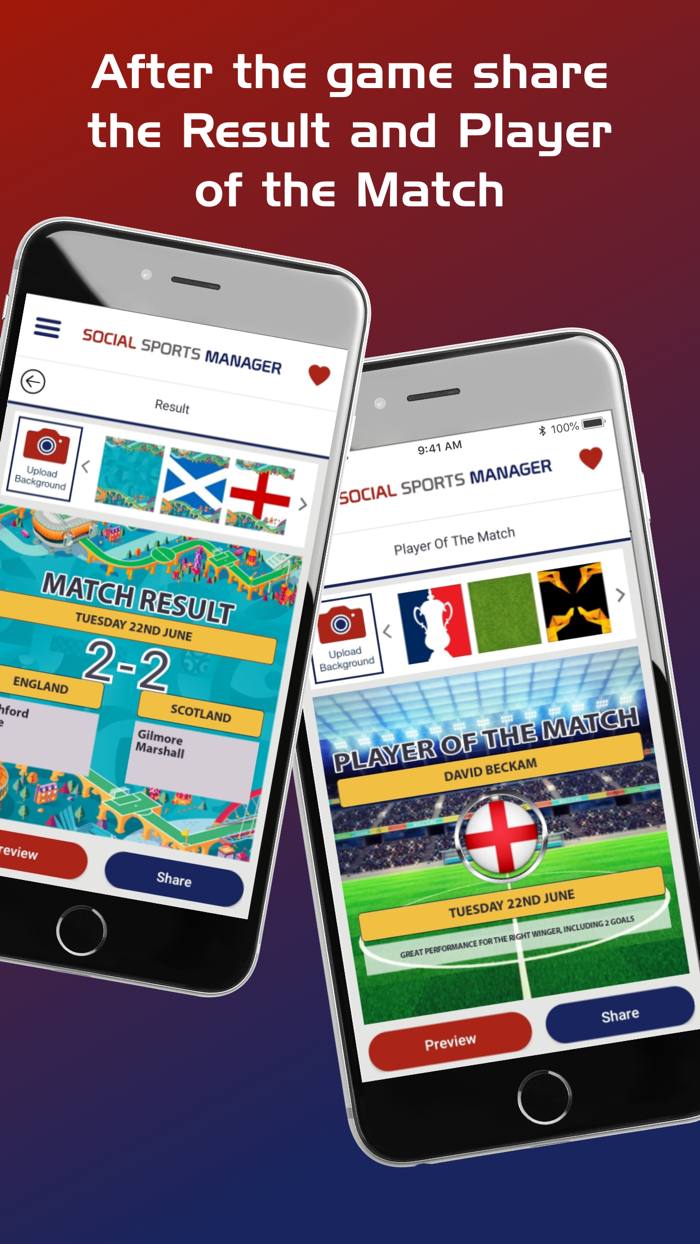 Social Sports Manager