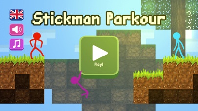 Stickman Parkour Skyland Screenshot