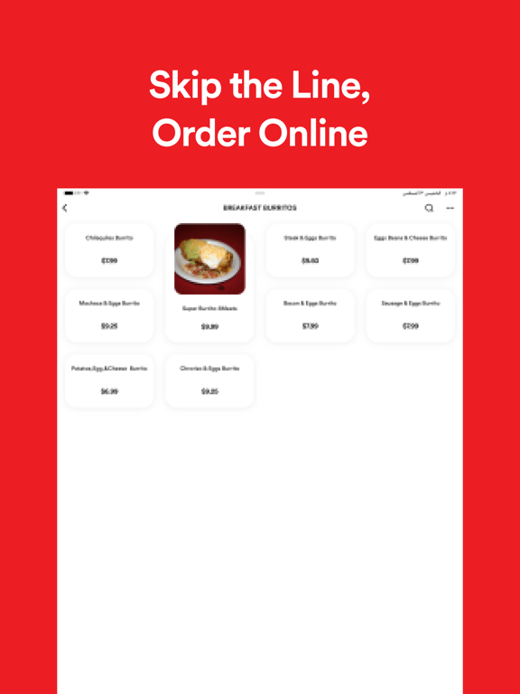Habaneros Taco Grill iPad screenshot 4 - Food & Drink app