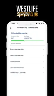 west life club fitness iphone screenshot 2