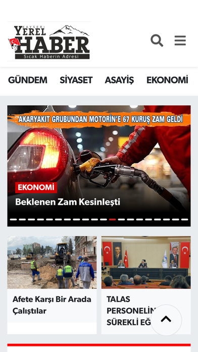 Kayseri Yerel Haberler Screenshot