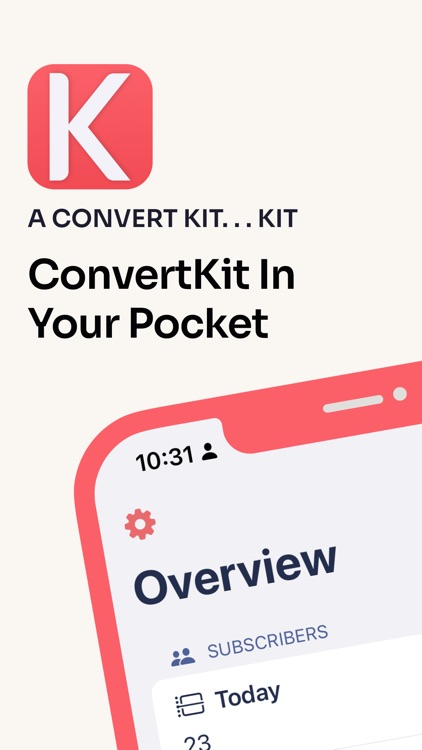 KitPilot: ConvertKit Dashboard