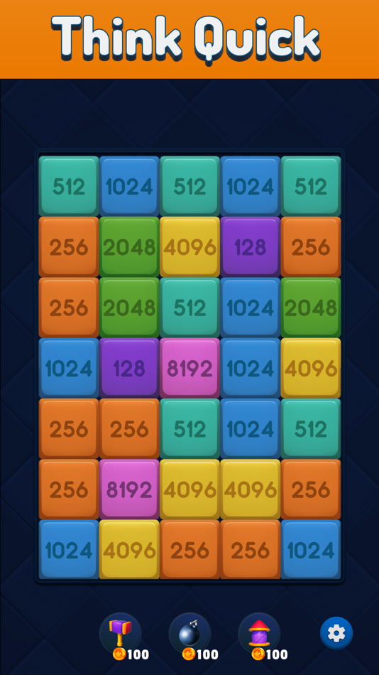 #2. 2048: Merge! (iOS) 由: Tuncay Ozbal
