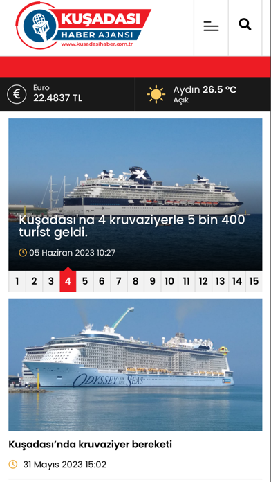 Kuşadası Haber Ajansı Screenshot